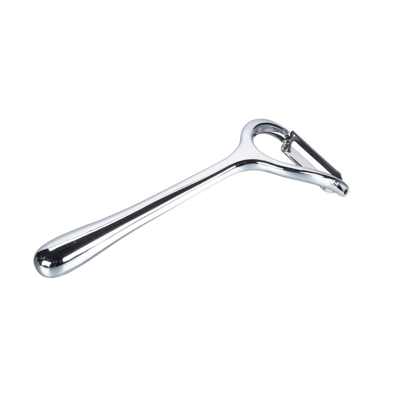 జింక్ అల్లాయ్ బిగ్ బో పీలర్ స్టెయిన్‌లెస్ స్టీల్ బ్లేడ్ వెజిటబుల్ ఫ్రూట్ పీలర్